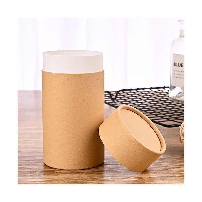 Cute Fancy Art Paper Cans Packaging Corrugated Cylinder Paper Tube Packaging Box