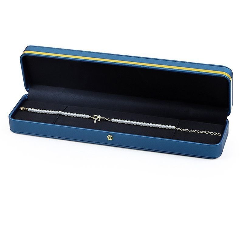 PU Material Jewelry Packaging Box For Rings Earrings Bracelets And Necklaces 0.300kg