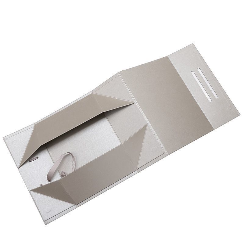 Clothing Packaging Custom Shirt Garment Jewellery Folding Ribbon Proposal Magnetic Gift Cardboard Box Recycled Materials