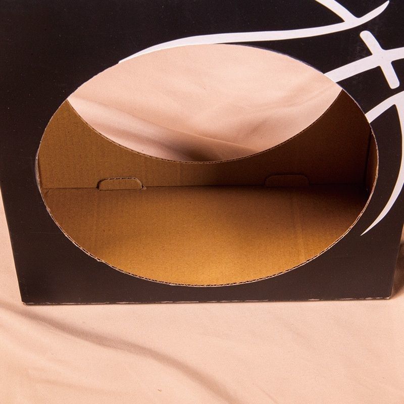 3 Ply E Flute Rigid Corrugated Paper Display Box For Basketball Football Customized