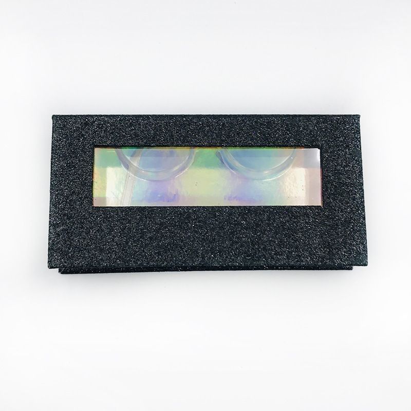 Eco Friendly Customized Gift Box Rigid Cardboard Mink Eyelash Hair Product Packaging Box