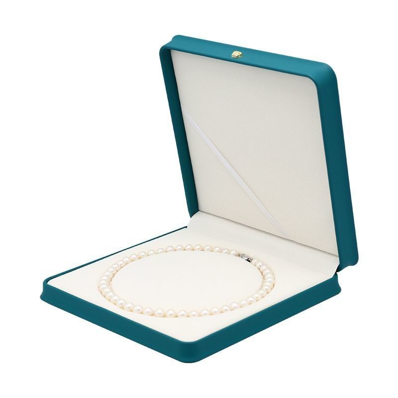 Custom Logo Printing Luxury PU Jewelry Box Portable Travel Earring Jewelry Storage Bag Double Storage Box