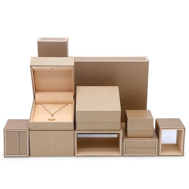 Ring/Necklace/Earring Box Bulk Lead Time 15-20 Days 100% Recyclable Paper Packaging Drawer Box with LED Light