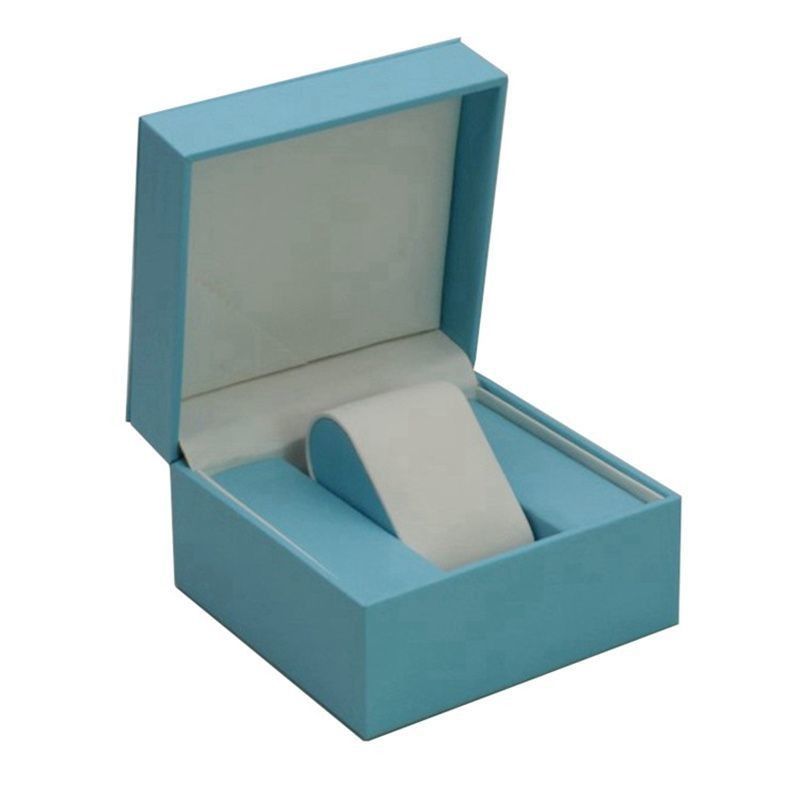 Ivory Board PU Leather Gift Display Boxes Eco Friendly For Ring Jewelry Watch Wallet