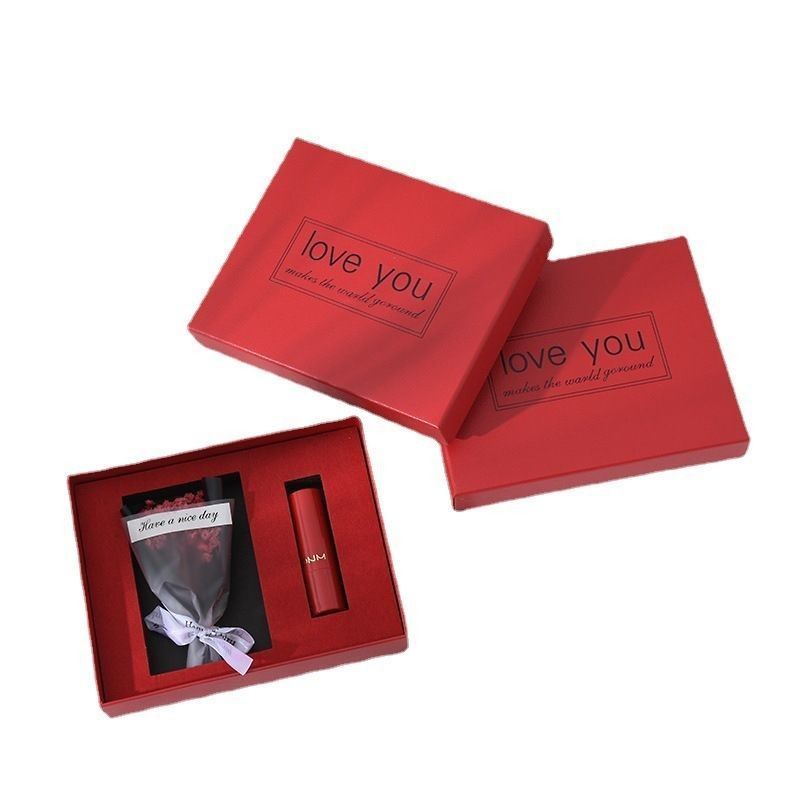 Corrugated Cardboard Cosmetic Perfume Bottle Lipstick Flower Makeup Wine Shipping Storage Paper
