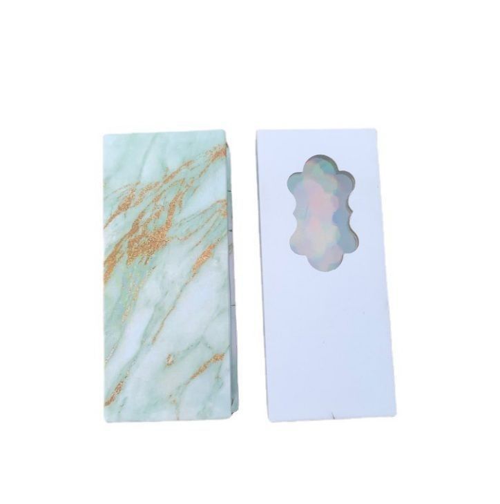 Custom Full Color Cardboard Lash Box With Drawer Offset Printing Surface Handling