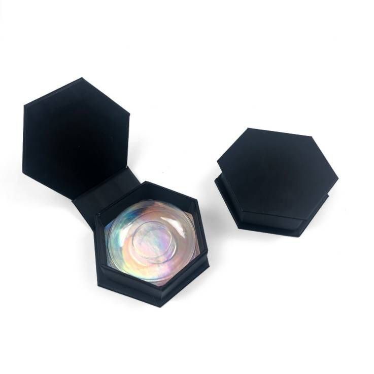 Custom Full Color Cardboard Lash Box With Drawer Offset Printing Surface Handling