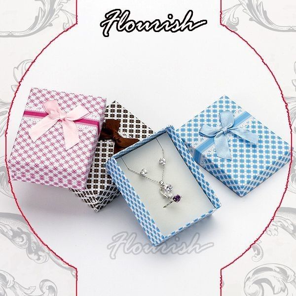 Small Rigid Cardboard Party Paper Jewelry Boxes Gift Packaging Box With Lid And Base