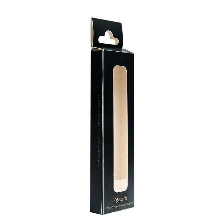 Middle Rectangle Paper Display Box Custom Electrical Product Packaging Boxes With Window