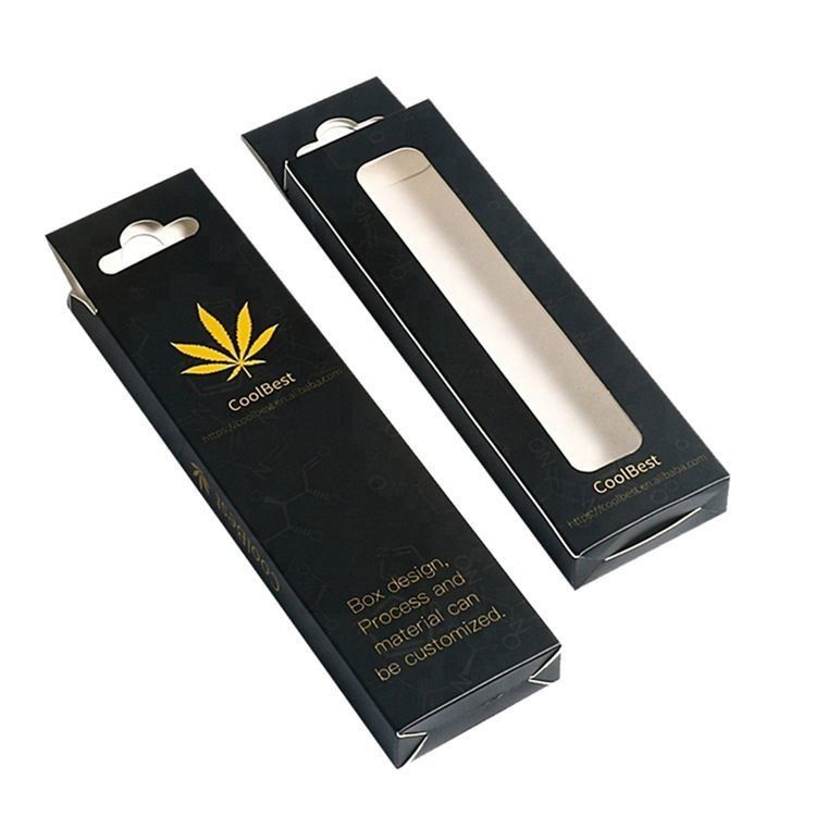 Middle Rectangle Paper Display Box Custom Electrical Product Packaging Boxes With Window