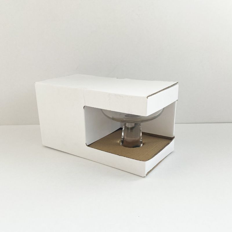 Customized Kraft Paper Packaging Box Corrugated Cardboard Display Boxes For Glass