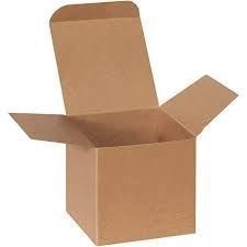 100% Recycled Paper Top Tuck Folding One Piece Corrugated Packaging Gift Boxes and Textured Groove Natural Kraft Shipping Boxes