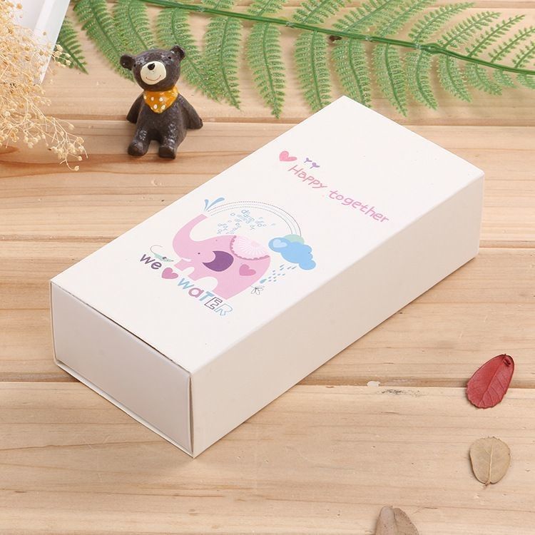 Eco-Friendly Packaging Solution Recyclable Kraft Paper Box for Cosmetics Lipstick Perfume Socks Electrics Headset Phone Case