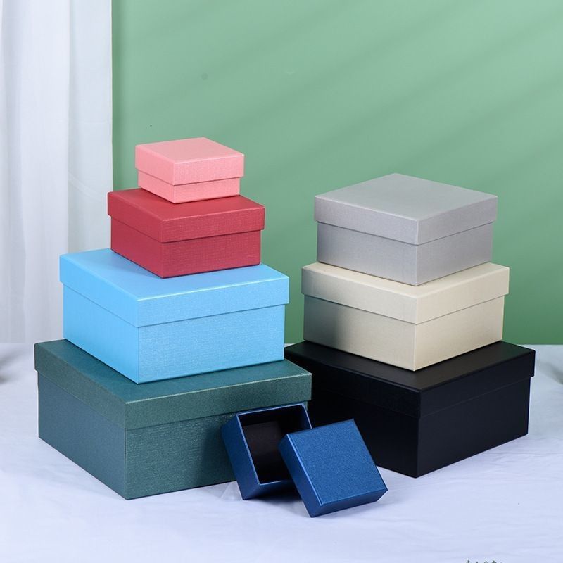 Rigid Cardboard Lid And Base Box Shoe Packaging Carton Box Custom Two Sided Printing