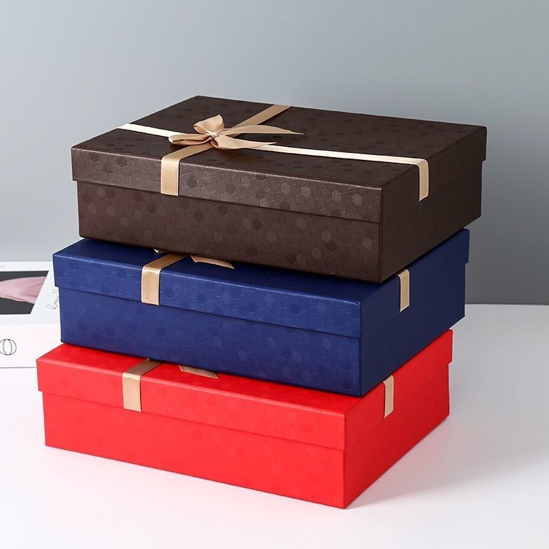 Rigid Cardboard Lid And Base Box Shoe Packaging Carton Box Custom Two Sided Printing
