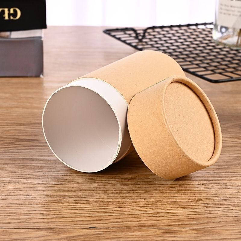 Custom Paper Cans Packaging Round Paper Tube Box For Cookies Food Tea And Chocolate