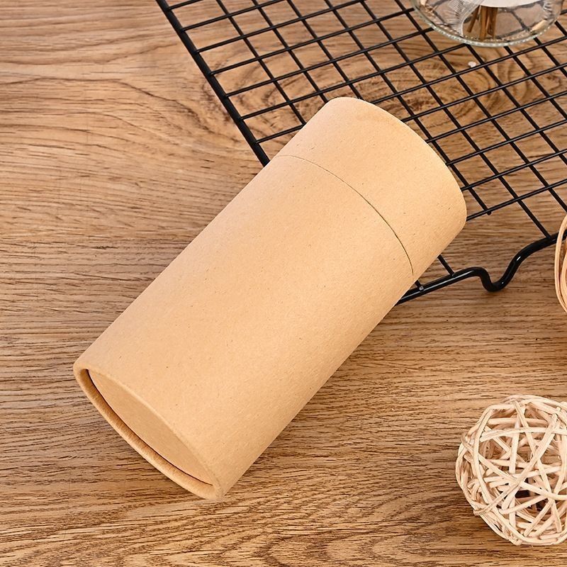 Custom Paper Cans Packaging Round Paper Tube Box For Cookies Food Tea And Chocolate