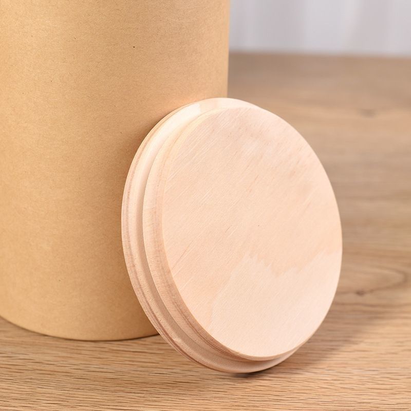 Waterproof Kraft Round Paper Tube Box Cardboard Paper Cylinder Container For Tea Coffee