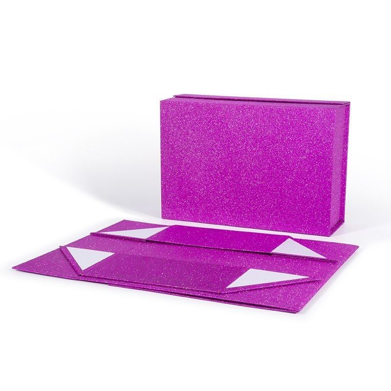 Luxury Folding Gift Box Paper Carton Packaging Box For Human Hair Wig Extensions