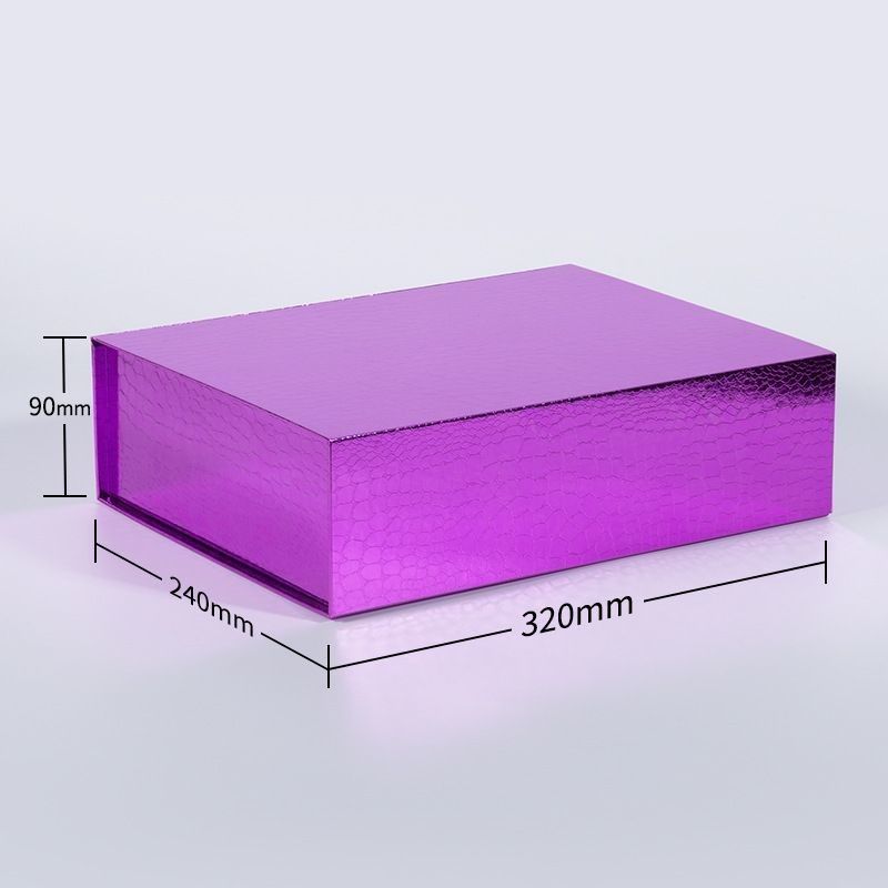 Luxury Folding Gift Box Paper Carton Packaging Box For Human Hair Wig Extensions