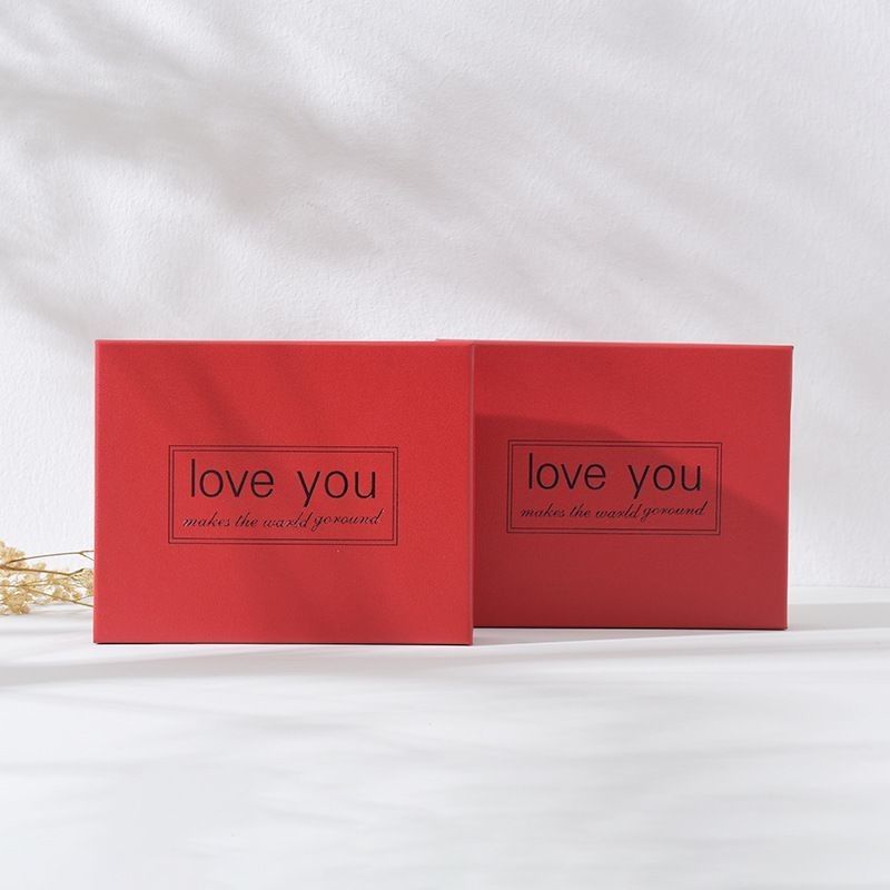 Heaven and Earth Lid Customized Rectangular Lipstick Perfume Gift Box for Customized Wedding Favors