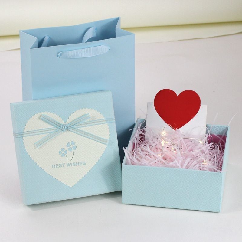 Rigid Lid And Base Carton Packaging Boxes For Cosmetic Perfume Lipstick Makeup Ring