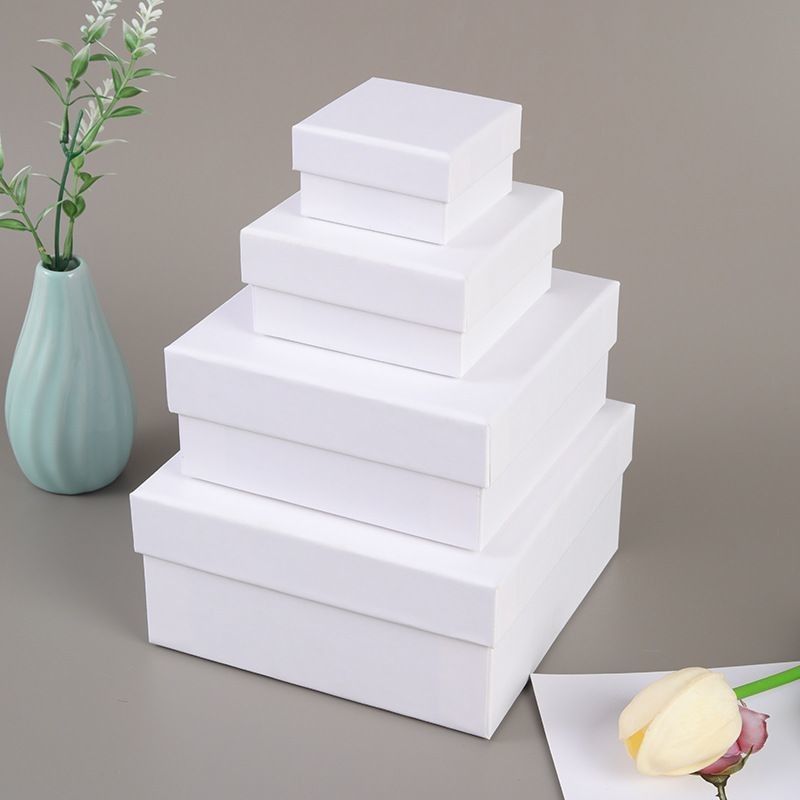 Small Present Box Square Gift Boxes With Lids For Mother'S Day Graduation Wedding