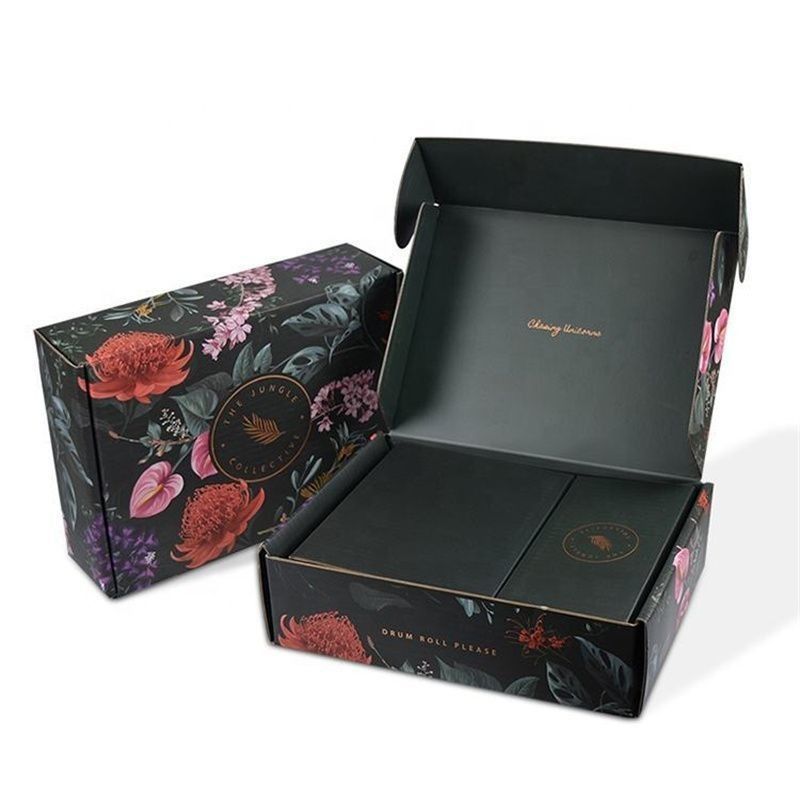 E Commerce Business Folding Gift Box Cardboard Carton Box Corrugated Rigid Paper Mailers