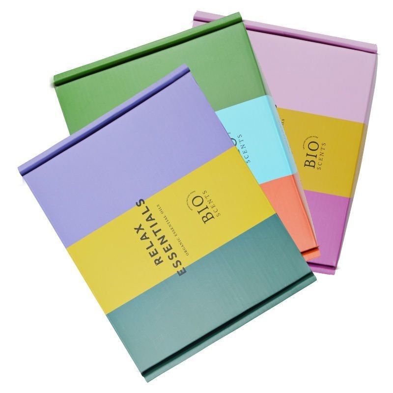 E Commerce Business Folding Gift Box Cardboard Carton Box Corrugated Rigid Paper Mailers