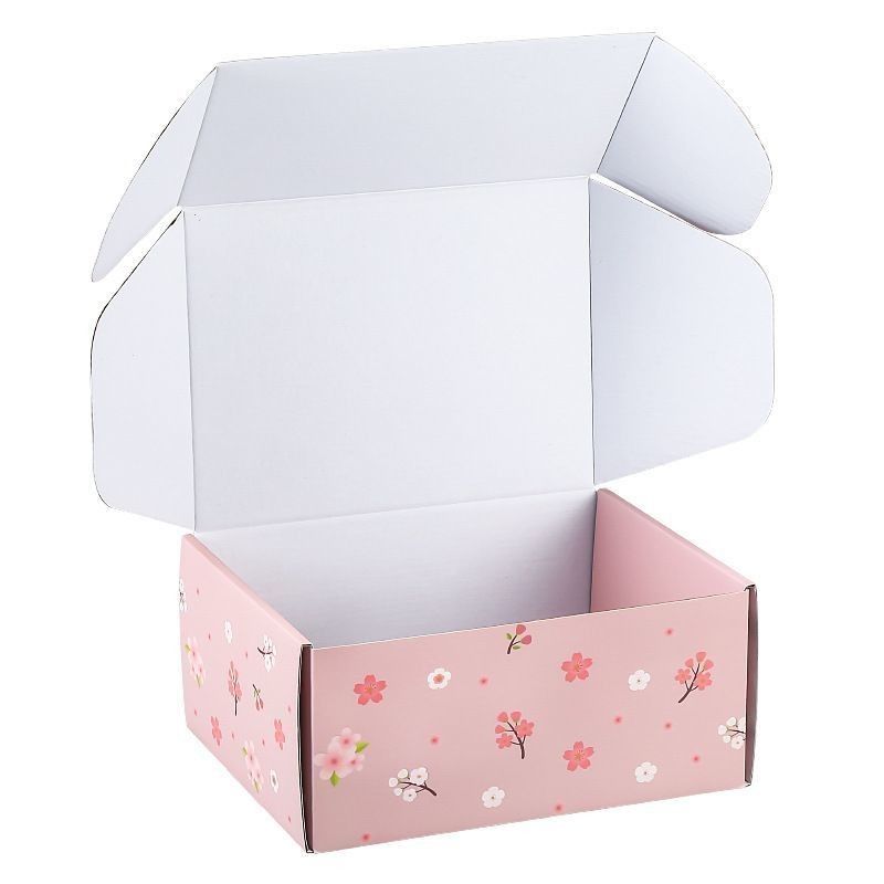 E Commerce Business Folding Gift Box Cardboard Carton Box Corrugated Rigid Paper Mailers