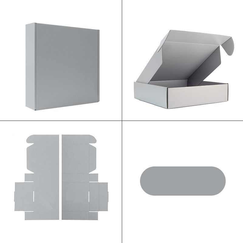 Paper Cardboard Corrugated Folding Gift Box Clothes Dessert Cosmetic Fruit Gift Packing Box