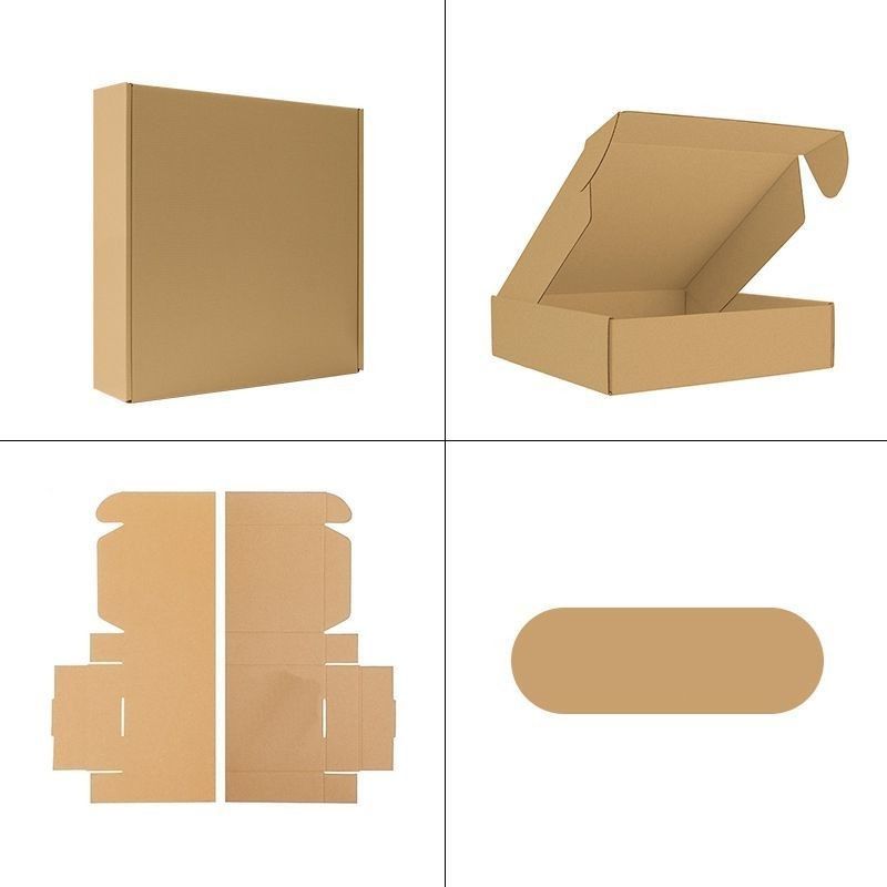 Paper Cardboard Corrugated Folding Gift Box Clothes Dessert Cosmetic Fruit Gift Packing Box