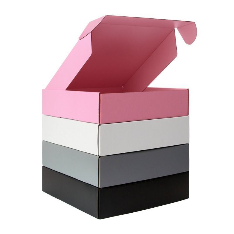 Paper Cardboard Corrugated Folding Gift Box Clothes Dessert Cosmetic Fruit Gift Packing Box