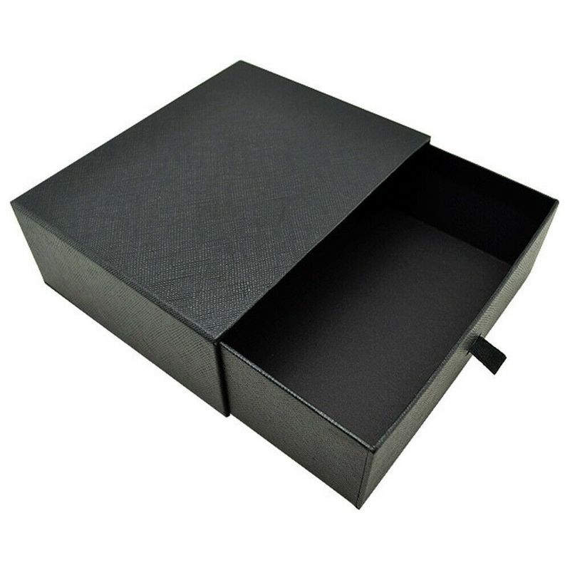 Drawer Type Cardboard Underwear Packaging Box With Handle Two Sided Customizable Printing
