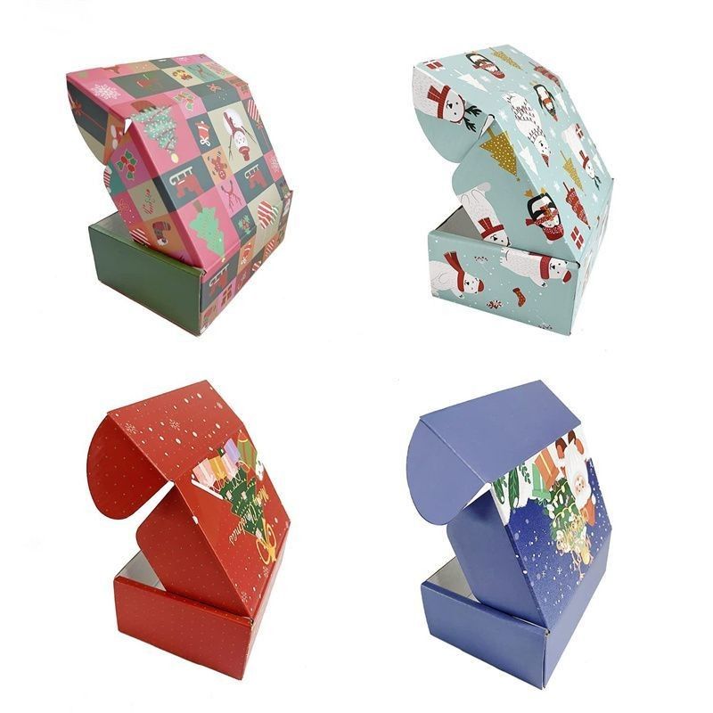 Custom Printed Corrugated Shipping Boxes Gift Box Packaging Folding Paper Mailer Box