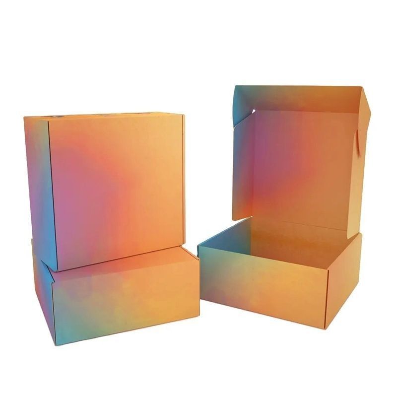 Rigid Cardboard Retail Packaging Box Corrugated Paper Mailer Box Empty Folding Boxes