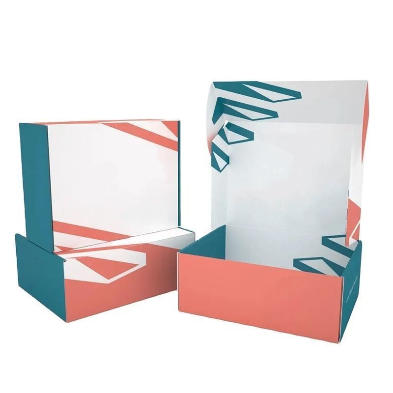 Rigid Cardboard Retail Packaging Box Corrugated Paper Mailer Box Empty Folding Boxes