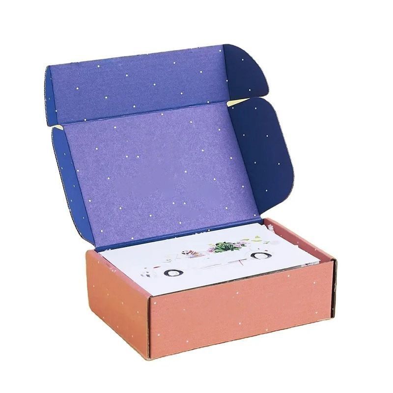 Rigid Cardboard Retail Packaging Box Corrugated Paper Mailer Box Empty Folding Boxes