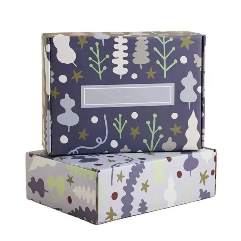 Rigid Cardboard Retail Packaging Box Corrugated Paper Mailer Box Empty Folding Boxes