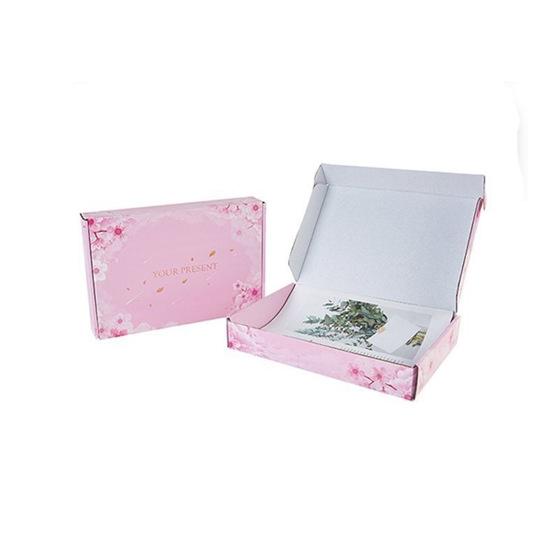 OEM Folding Gift Box Paper Packing Mailer Box Custom For Shoes T Shirts Dress