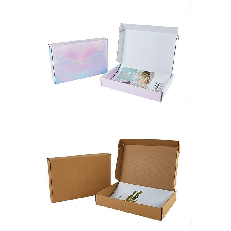 OEM Folding Gift Box Paper Packing Mailer Box Custom For Shoes T Shirts Dress