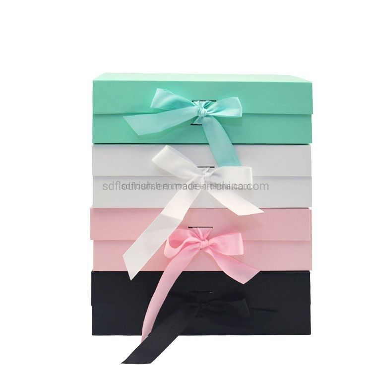 Custom Magnetic Closure Foldable Cardboard Packaging Box for Food Household Electronics Cosmetics Cakes Jewelry and Gifts