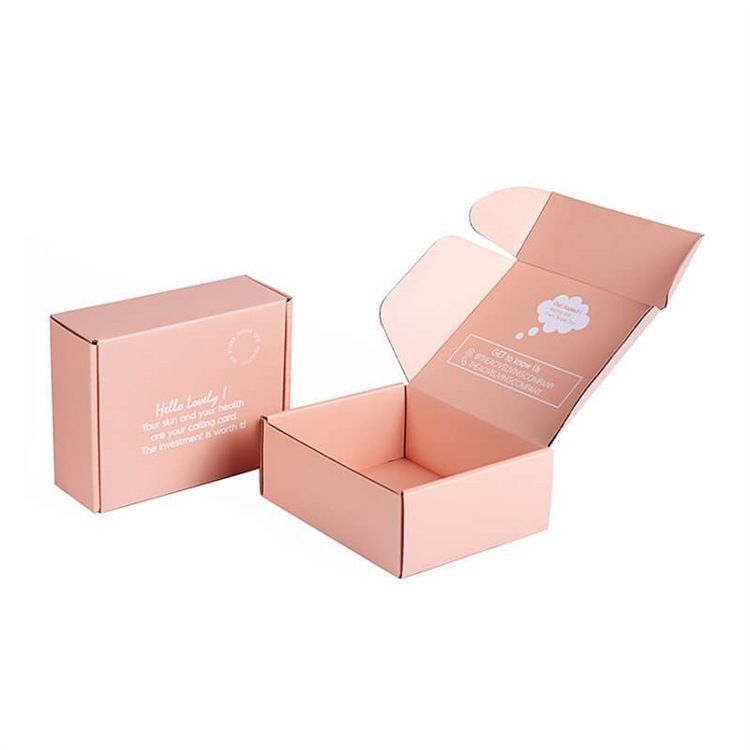 Recyclable Corrugated Cardboard Paper Carton Box Eco Friendly 3 Layers Gift Packaging Box