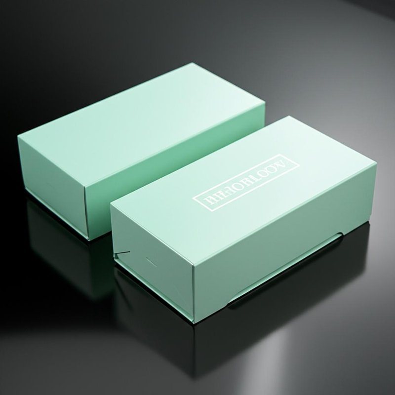 Glossy Lamination Gift Boxes Packaging for Recycled Materials and Personalized Eco-Friendly Branding