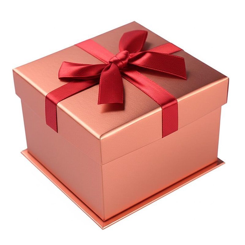 Hot Stamping Paper Jewelry Boxes Bow Tie Lid And Base Cardboard Paper Packaging Gift Box