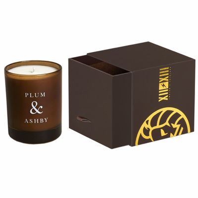 Recycled Materials Gift Candle Packaging Box Custom Printed Handmade