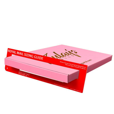 Custom Logo Printed Flat Folding Die Cut Packaging Mailer Box Kraft Corrugated