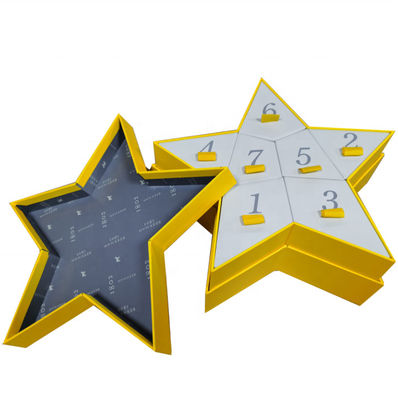 Recycled Special Star Shape Valentines Gifts Box Skincare Packaging