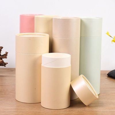 Eco Friendly Romantic Cylinder Paper Packaging Box For Valentine'S Day Custom