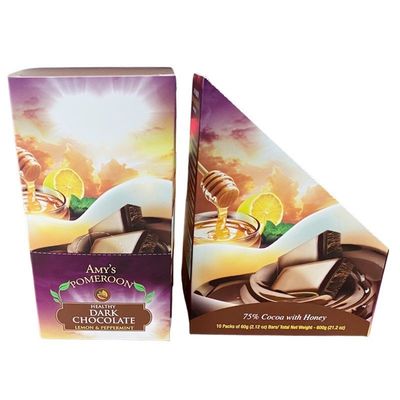 UV Stamping Foil Customized Gift Boxes With Logo For Food Pizza Chocolate